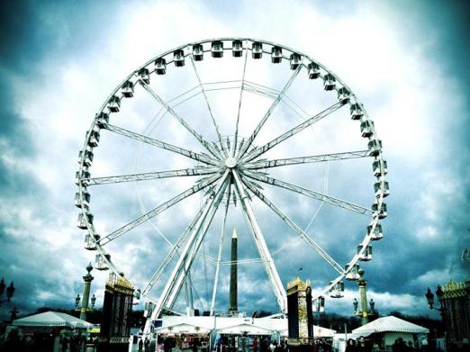 centrados en el eje de la rueda, no en el punto más alejado