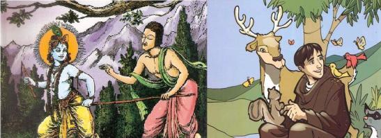 krsnakarnamrita y francisco