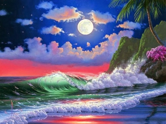 paisajes-marinos-nocturnos-pintados-al-oleo