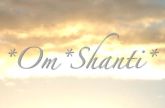 om shanti