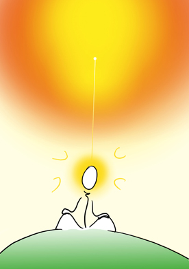 meditation_Person_Cariacature