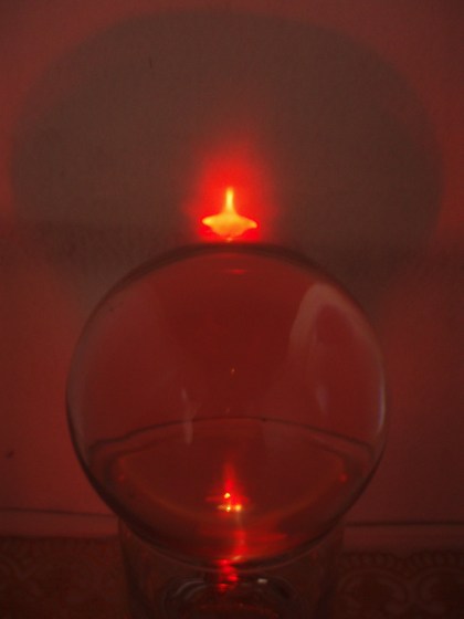 si en tu interior está creciendo una llamita que antes no havia..