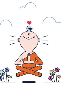 free-meditation-guru-vector