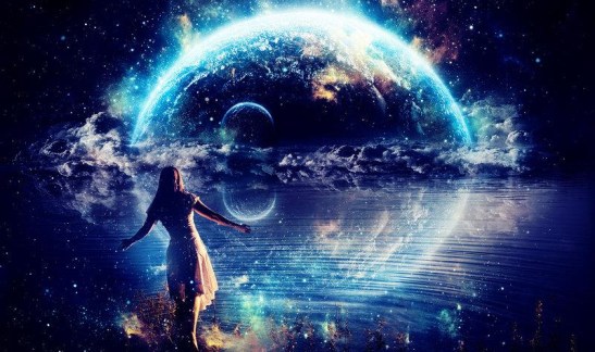 woman-universe-blue-