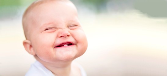 La sonrisa de un bebe