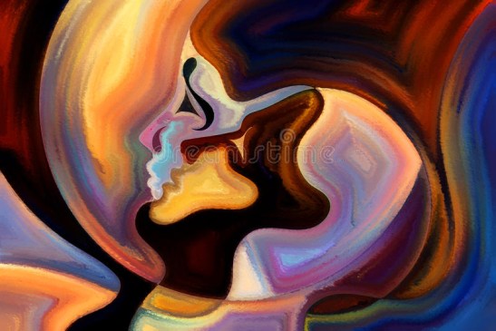 kiss-inner-paint-colors-mind-series-composition-elements-human-face-colorful-abstract-shapes-metaphorical-45497755